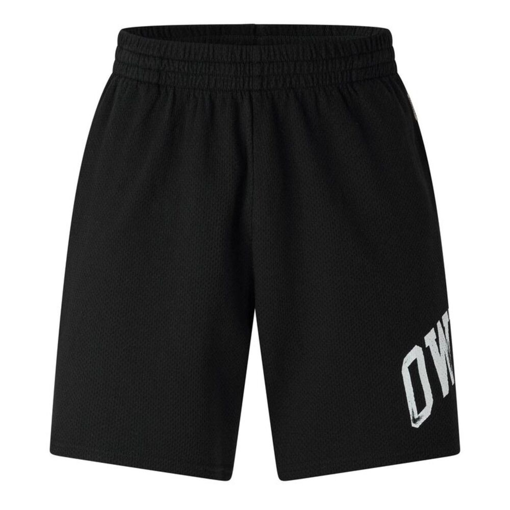 Represent Mens Owners Club Mesh Shorts / Jet Black